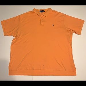 Ralph Lauren men’s Big & Tall Polo 4XB - orange